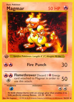 Magmar (Base Set #36)