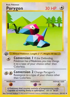 Porygon (Base Set #39)