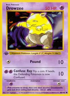 Drowzee (Base Set #49)