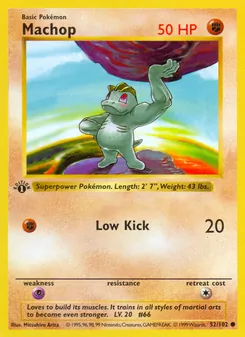 Machop (Base Set #52)
