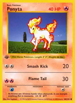 Ponyta (Base Set #60)