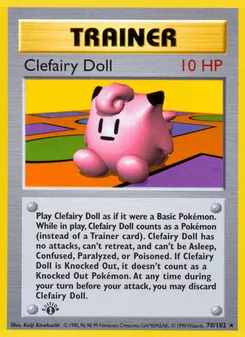 Clefairy Doll (Base Set #70)