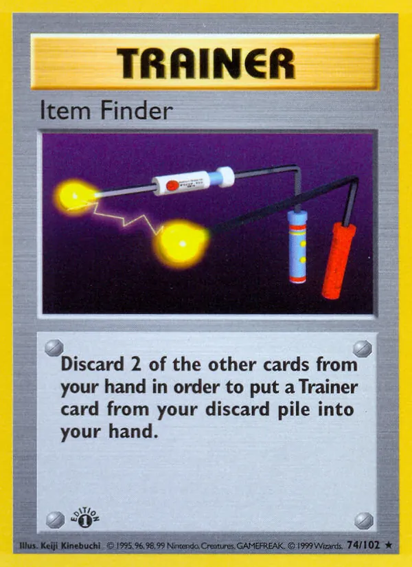 Item Finder — Base Set #74 (Pokémon TCG card)