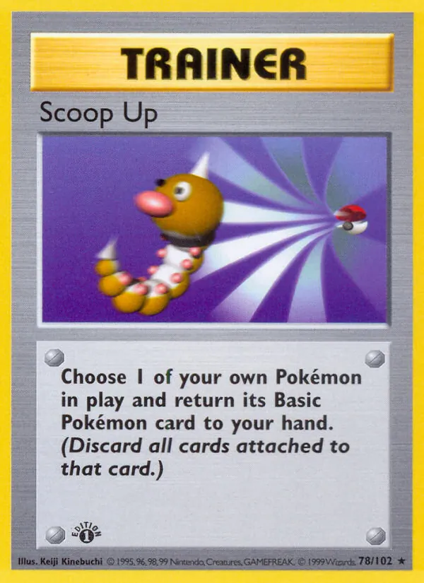 Scoop Up — Base Set #78 (Pokémon TCG card)