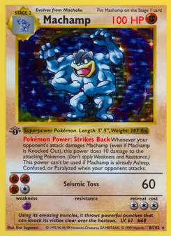 Machamp (Base Set #8)