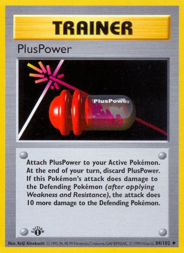 PlusPower — Base Set #84 (Pokémon TCG card)