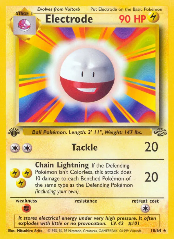 Electrode — Jungle #18 (Pokémon TCG card)