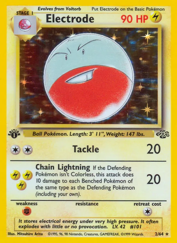 Electrode — Jungle #2 (Pokémon TCG card)