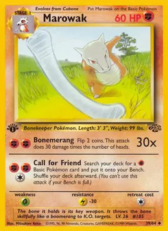 Marowak (Jungle #39)