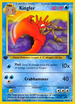 Kingler (Fossil #38)