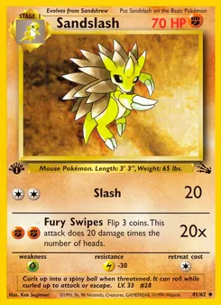 Sandslash (Fossil #41)