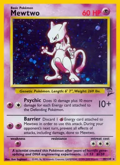 Mewtwo (Base Set 2 #10)