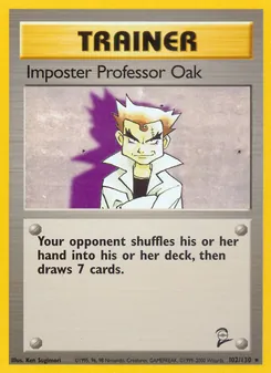 Impostor Professor Oak (Base Set 2 #102)