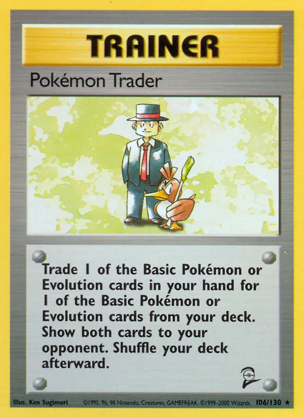 Pokémon Trader — Base Set 2 #106 (Pokémon TCG card)