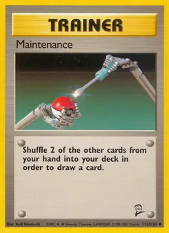 Maintenance (Base Set 2 #112)