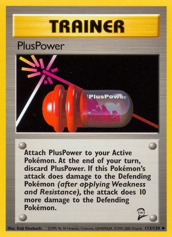 PlusPower — Base Set 2 #113 (Pokémon TCG card)