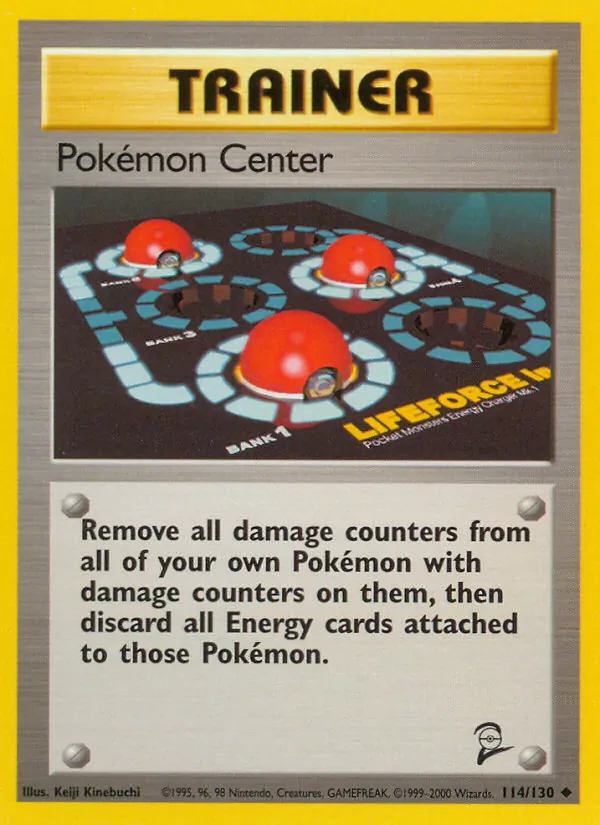 Pokémon Center — Base Set 2 #114 (Pokémon TCG card)