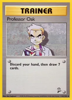 Professor Oak (Base Set 2 #116)
