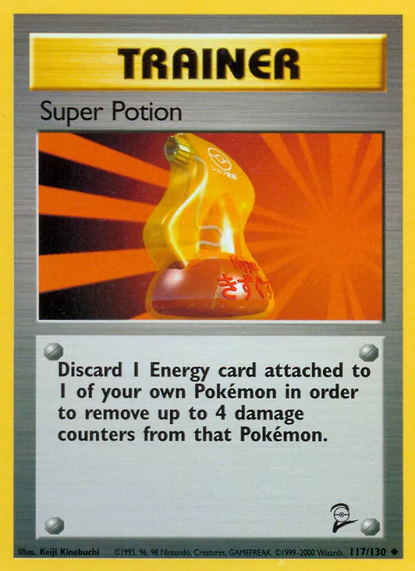 Super Potion — Base Set 2 #117 (Pokémon TCG card)