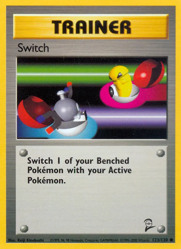 Switch — Base Set 2 #123 (Pokémon TCG card)