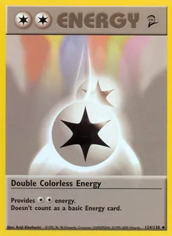 Double Colorless Energy (Base Set 2 #124)