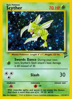Scyther (Base Set 2 #17)