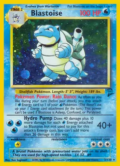 Blastoise (Base Set 2 #2)