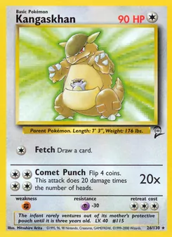 Kangaskhan (Base Set 2 #26)