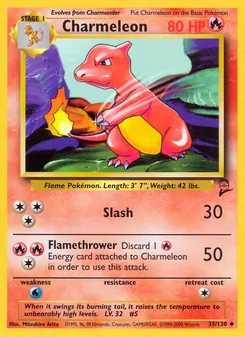 Charmeleon (Base Set 2 #35)