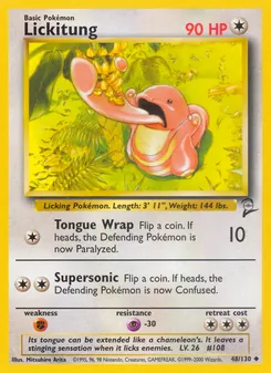 Lickitung (Base Set 2 #48)