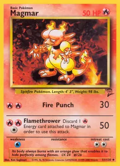 Magmar (Base Set 2 #51)