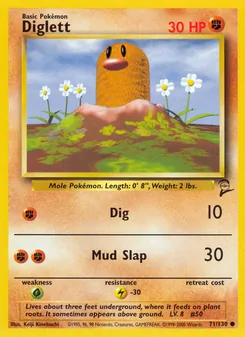 Diglett (Base Set 2 #71)