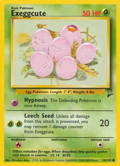 Exeggcute (Base Set 2 #74)