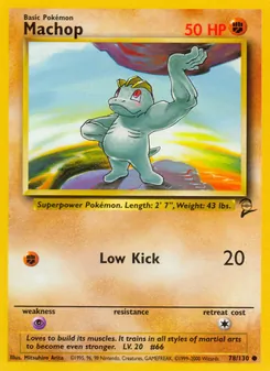 Machop (Base Set 2 #78)