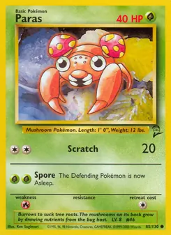 Paras (Base Set 2 #85)