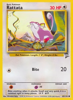 Rattata (Base Set 2 #89)