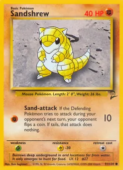Sandshrew (Base Set 2 #91)