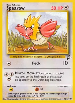 Spearow (Base Set 2 #92)