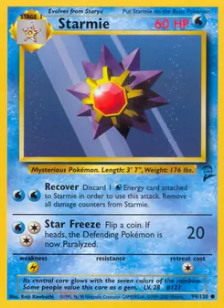 Starmie (Base Set 2 #94)