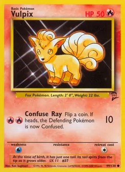 Vulpix (Base Set 2 #99)