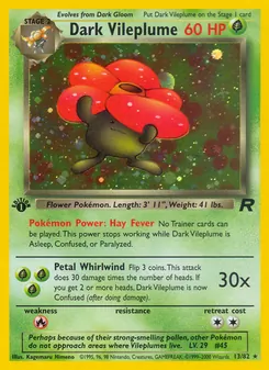 Dark Vileplume (Team Rocket #13)