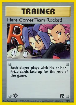 Here Comes Team Rocket! (Team Rocket #15)