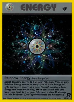 Rainbow Energy (Team Rocket #17)