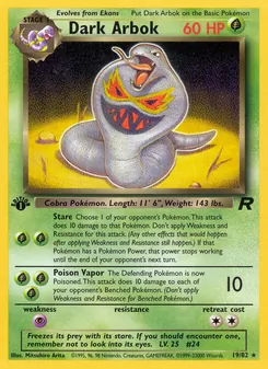 Dark Arbok (Team Rocket #19)