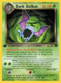 Dark Golbat (Team Rocket #24)