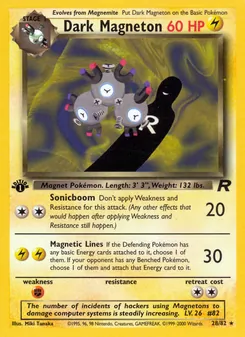 Dark Magneton (Team Rocket #28)