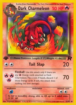 Dark Charmeleon (Team Rocket #32)