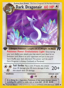 Dark Dragonair (Team Rocket #33)