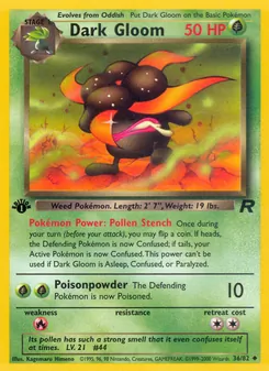 Dark Gloom (Team Rocket #36)