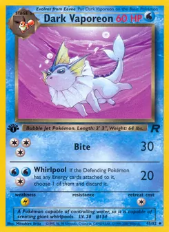 Dark Vaporeon (Team Rocket #45)